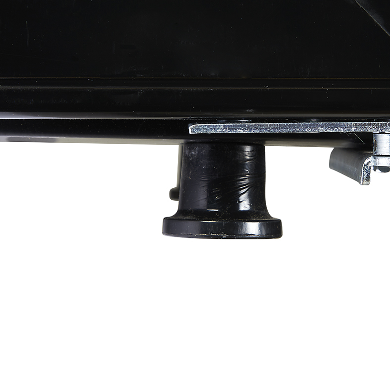 Display Freezer with glass door and illuminated display - black - GCDF72