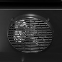 XXL Refrigerator – 4 Doors – For Supermarkets or Gas Stations – With Wheels – LED – Black – GD2200