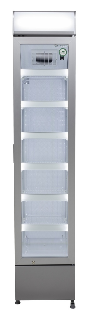 Slimline Beverage Cooler - base - Slim Cooler - silver - GCDC130