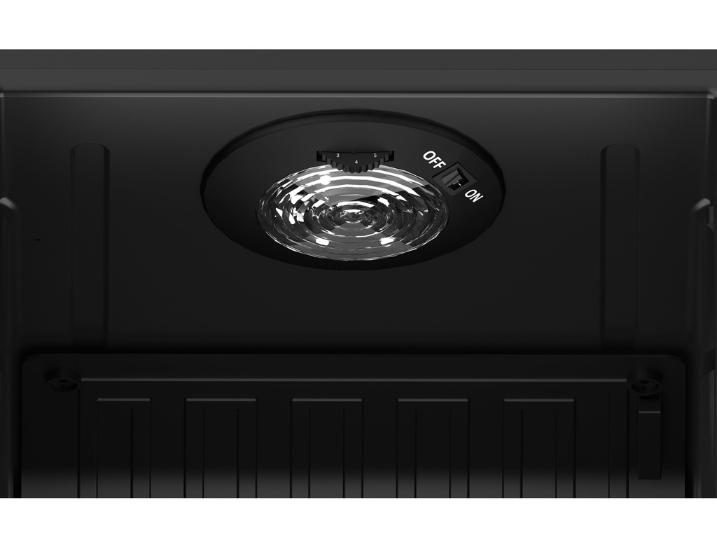 Nevera de botellas con puerta de vidrio - gastronomía - bar - negro - LED - GCKW90