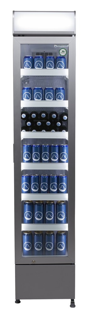 Slimline Beverage Cooler - base - Slim Cooler - silver - GCDC130