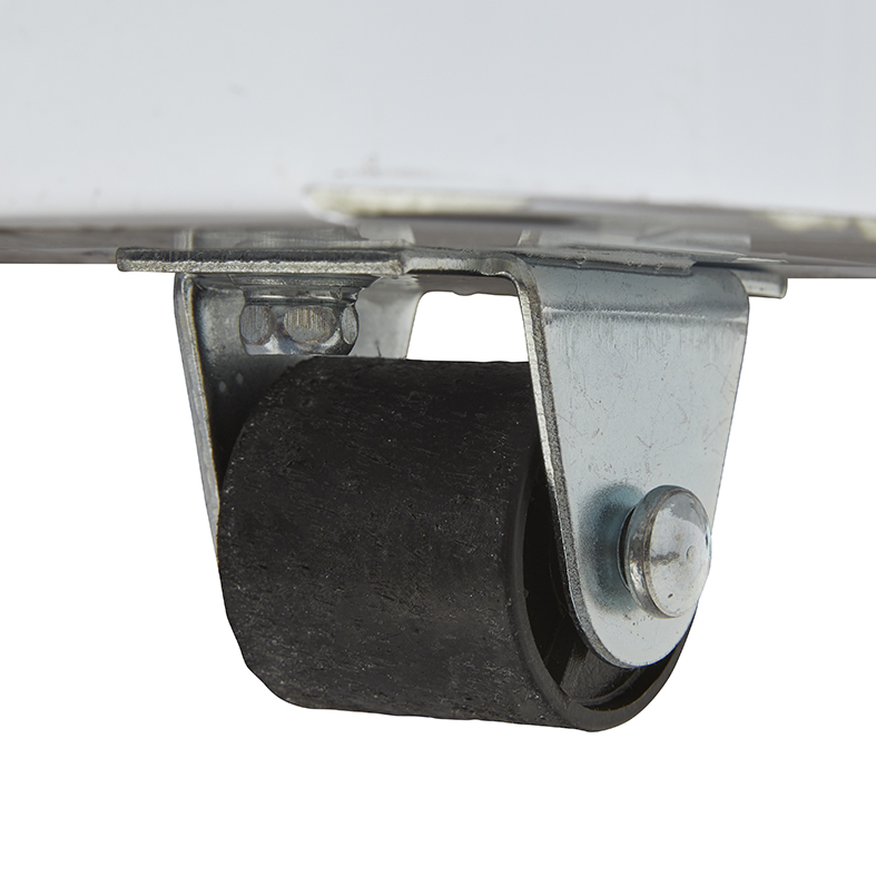 Chest Freezer with glass lid and two flexible wire baskets - white/black - GCFC100