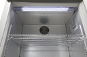 Glass Door Cooler - for installation in counters - silver - GCUC100