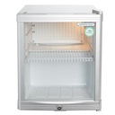 Glass Door Cooler - mini - silver - GCKW50