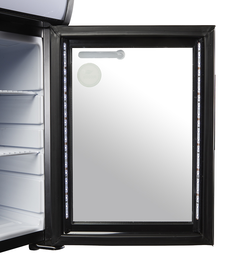 Gastro-Cool - Display Cooler - mini - black/white - super LED - GCDC25