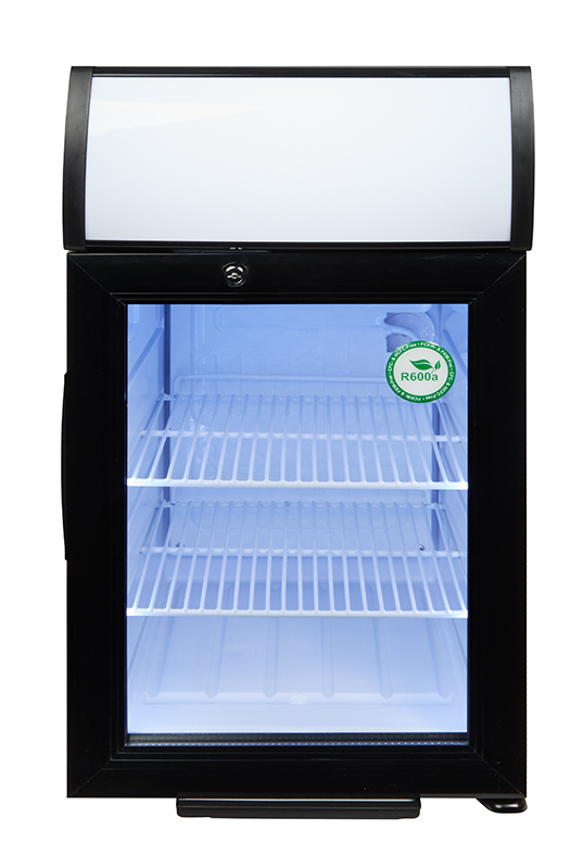 Gastro-Cool - Display Cooler - mini - black/white - super LED - GCDC25