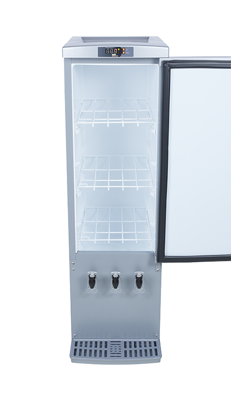 Bag-in-Box Wine Cooler for hotel and gastronomy settings - silver GCBIB110