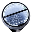  Can Cooler round - frame silver - LED interior lighting - GCPT75