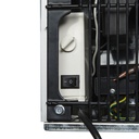 Mini fridge for petrol stations or gastronomy - Mini refrigerator - silver - GCKW25