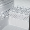 Mobiler Werkzeugwagen Kühlschrank - Industriedesign Minibar 50L mit Schubladen und Rädern - Schwarz - Design Kühlschrank für Werkstatt, Garage und Man Cave