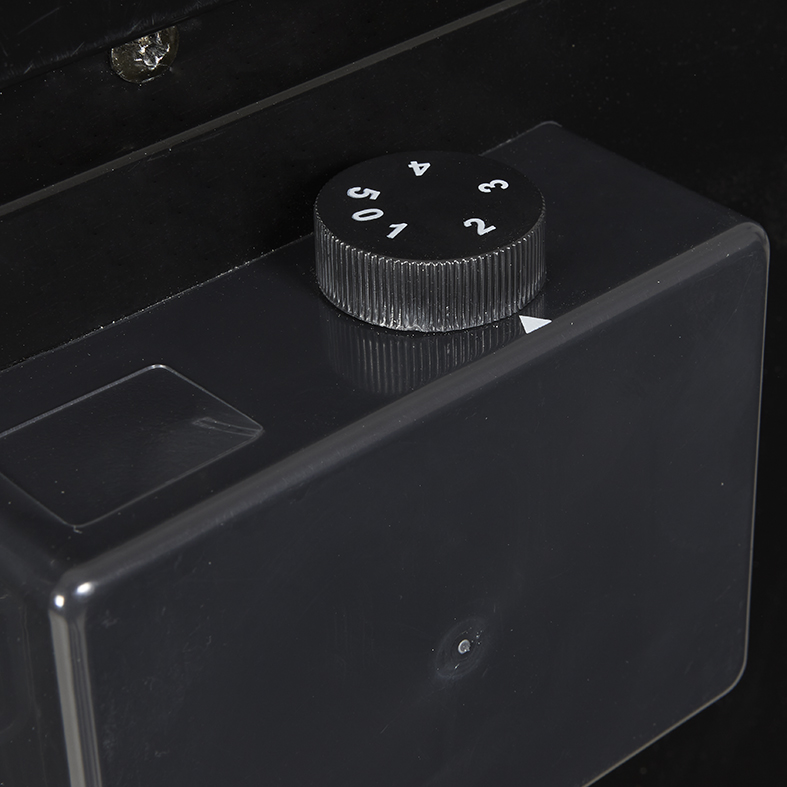 Mobiler Werkzeugwagen Kühlschrank - Industriedesign Minibar 50L mit Schubladen und Rädern - Schwarz - Design Kühlschrank für Werkstatt, Garage und Man Cave