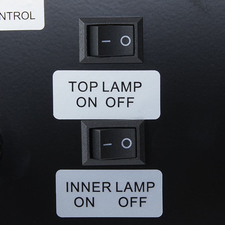 Gastro-Cool - Display Cooler - small - black/white - LED - GCDC50