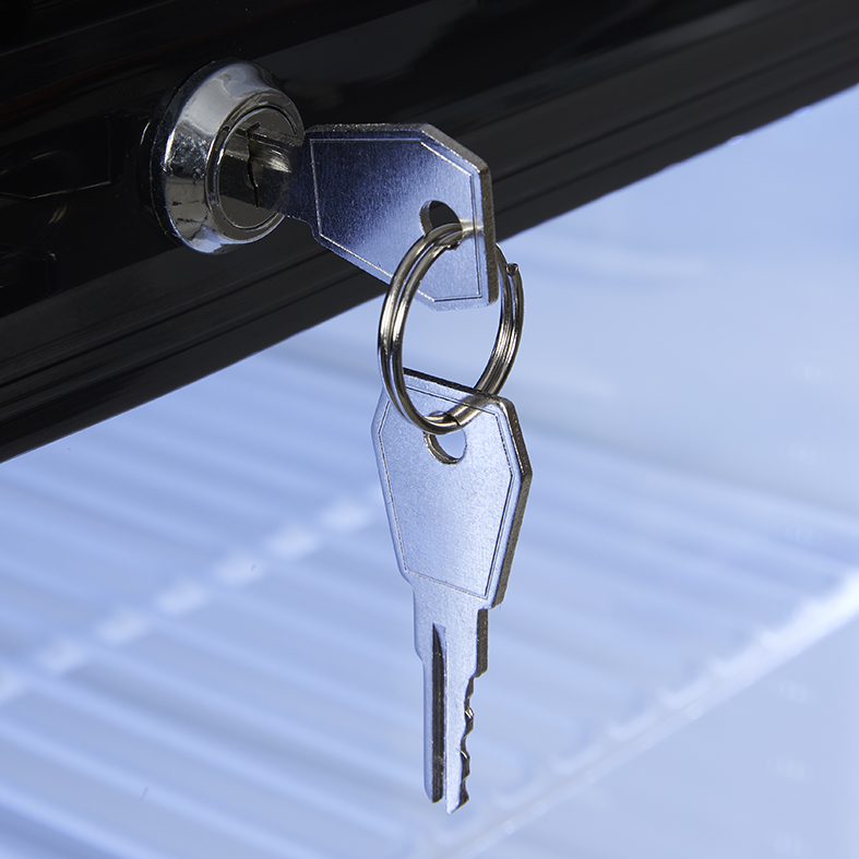 Gastro-Cool - Display Cooler - small - black/white - LED - GCDC50