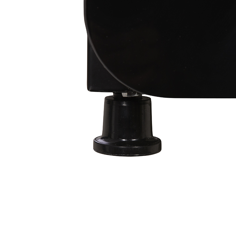 Retro Glass Door Cooler - elegant - black - GCGD135