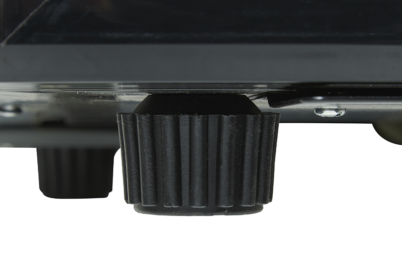 Glass Door Cooler - small and flat - counter - bar - space-saving - black - GCGD15