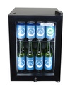 Gastro-Cool - Back Bar Cooler - small - black - super LED - GCKW25