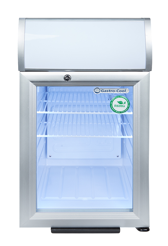 Display Cooler - small - silver/white - power LED - GCDC25