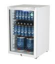 Bottle Cooler with glass door - white - GCGD155