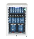 Bottle Cooler with glass door - white - GCGD155