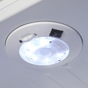 Bottle Cooler with glass door - white - GCGD155