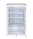 Bottle Cooler with glass door - white - GCGD155