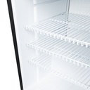 Bottle Cooler - minibar - black/white - great view - LED - GCKW65