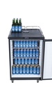 Beer Cooler - beer fridge - stainless steel front - GCBK160