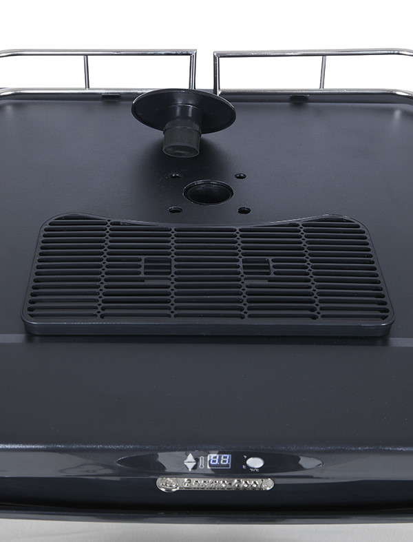 Beer Cooler - beer fridge - stainless steel front - GCBK160