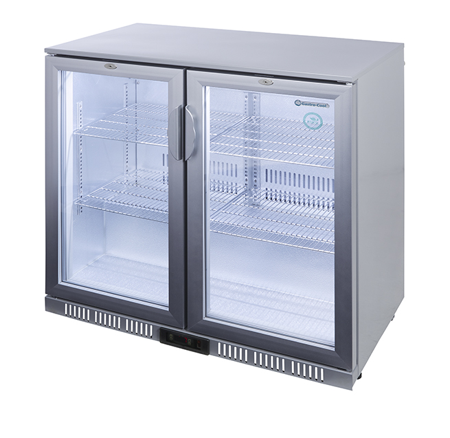 Gastro-Cool - Back Bar Cooler - hinged door - silver - GCUC200