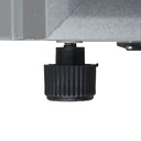 Cooler with display - silver - LED - GCDC50