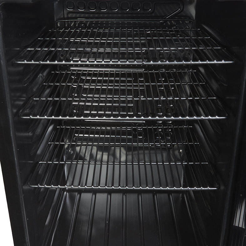 Display Cooler - counter - black - LED - GCDC50