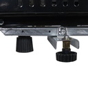 Gastro-Cool - Glass Door Cooler - black - self-closing door - 360 litres volume