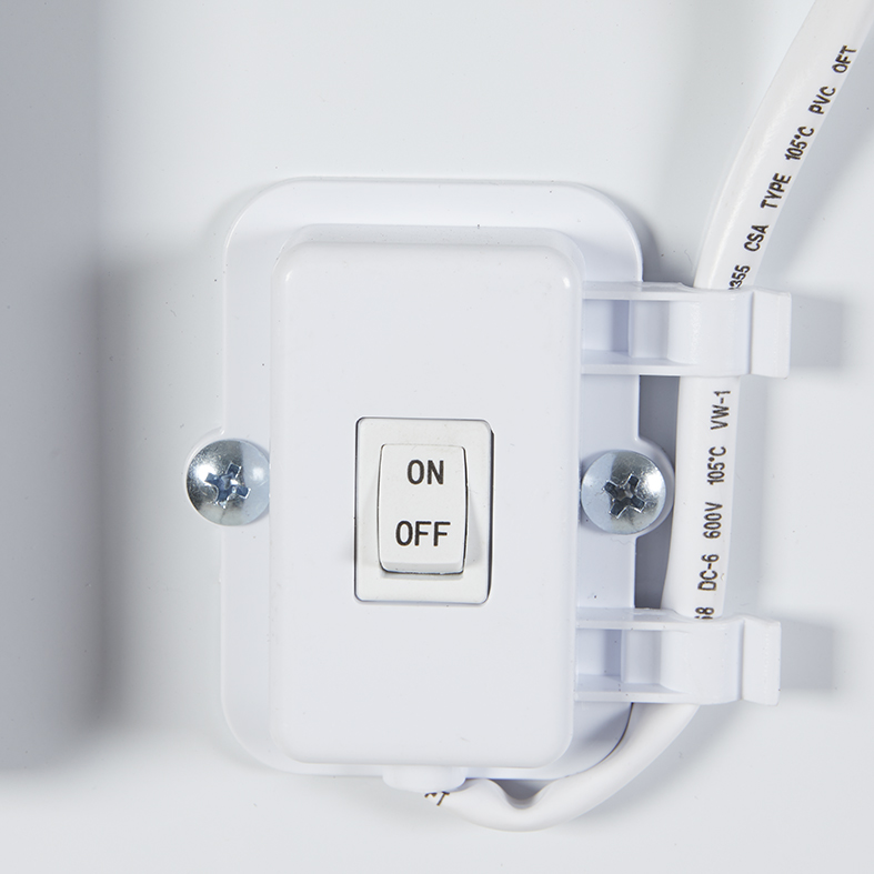 Chest Freezer with glass lid and two flexible wire baskets - white/white - GCFC100