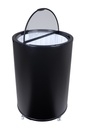 Can Cooler for festivals and events - 4 wheels for easy moving - black - glass lid - GCPT85