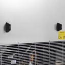 Large Beverage Refrigerator - Kiosk Cooler - Supermarket - LED - silver - GD1050