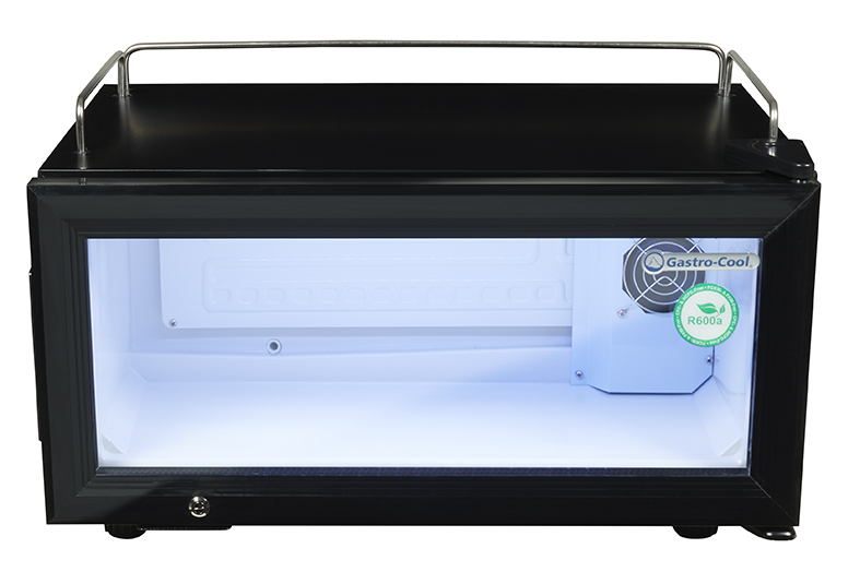 Beverage Cooler - flat - 30 cm - for impulse purchases - black - GCGD15