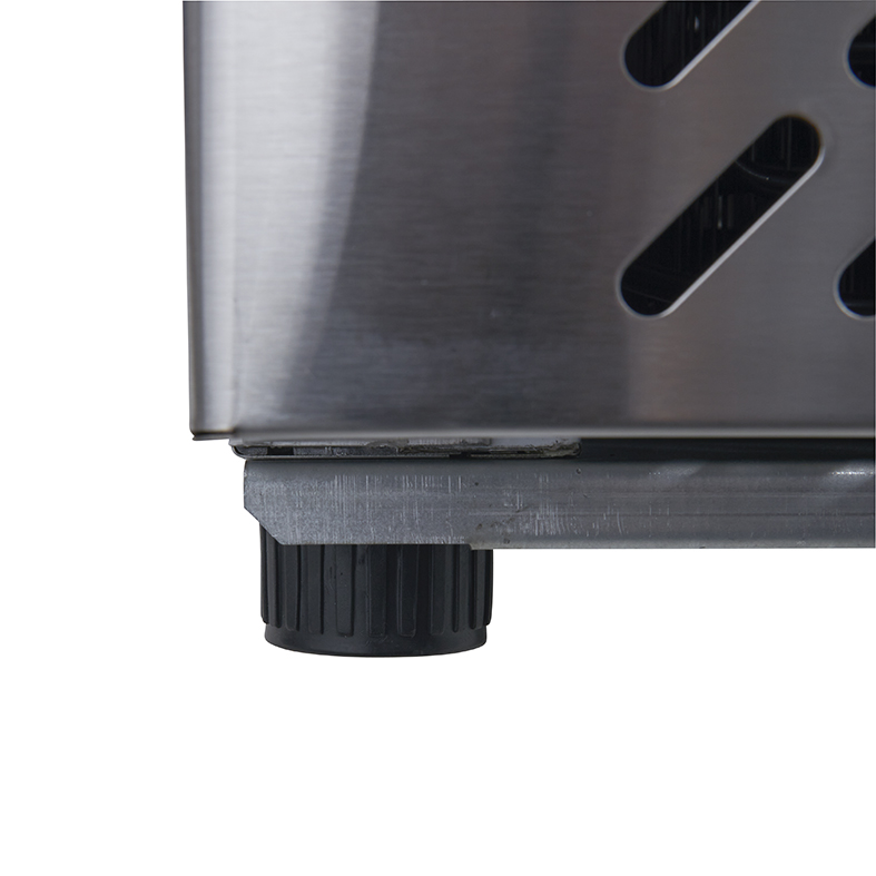 Gastro-Cool - stainless steel cooler with glass door - fan-assisted - large - GCGD300