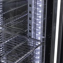 Gastro-Cool - stainless steel cooler with glass door - fan-assisted - large - GCGD300