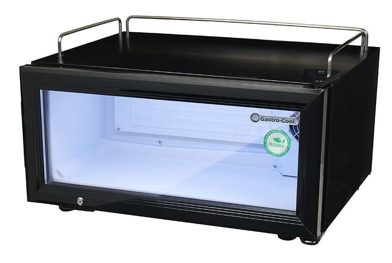 [240200] Botellero Plano de Barra 30cm (Bebidas) - Negro - GCGD15