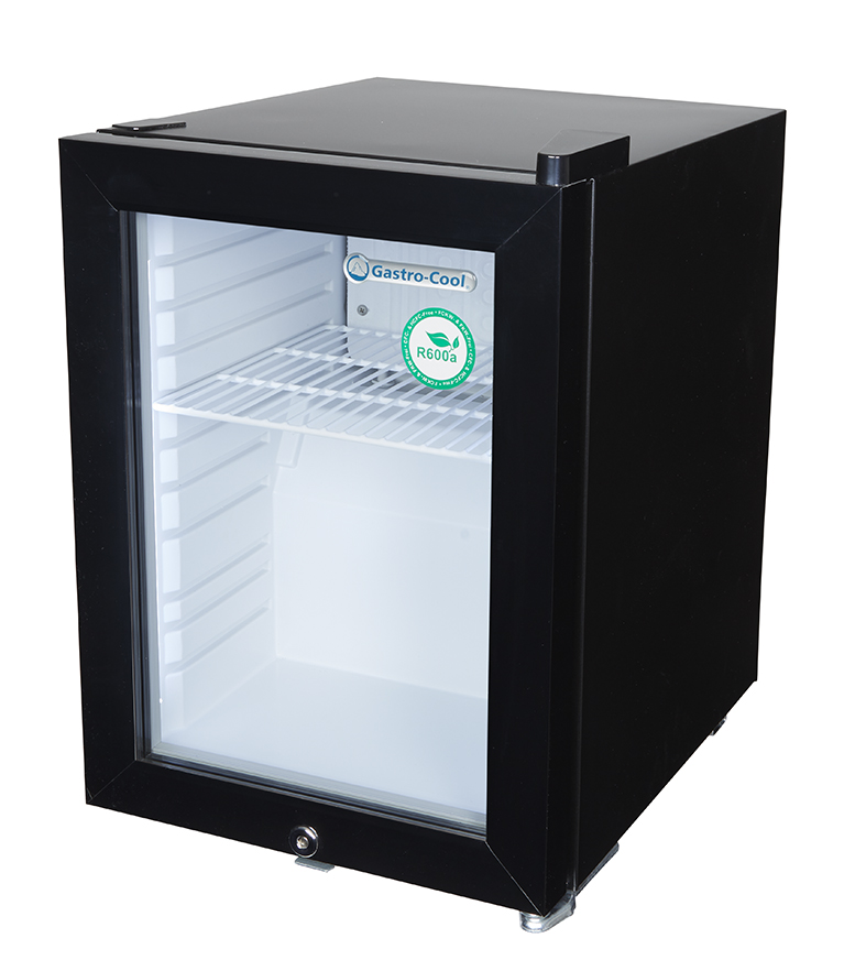[247201] Mini Nevera Compacta 25L, POS, Publicidad LED, Negro/Blanco - GCKW25
