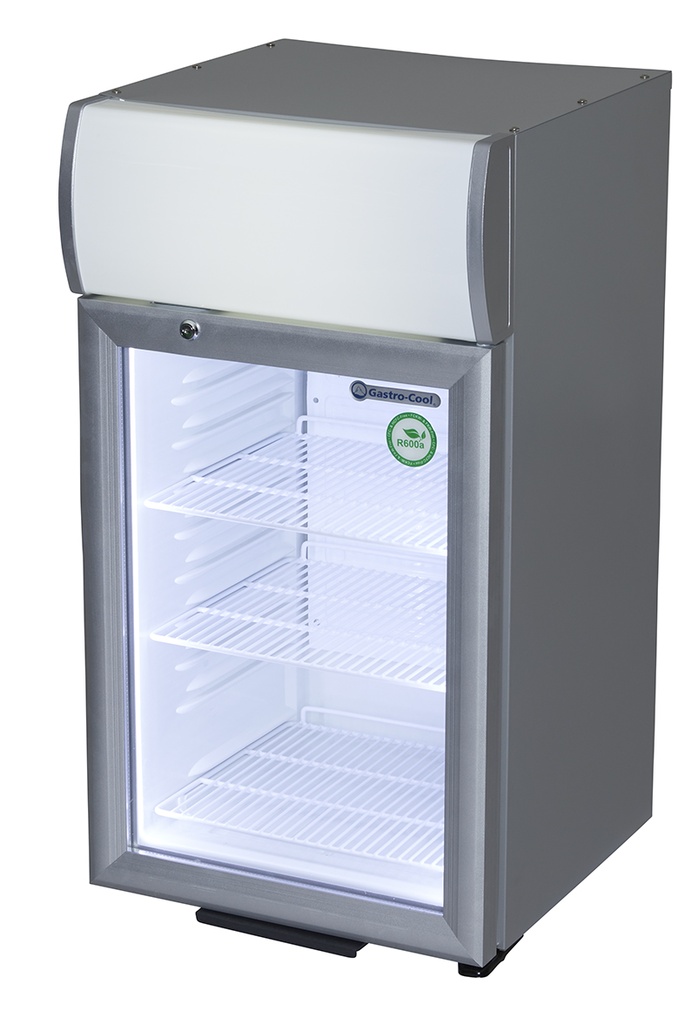 [102401] Cooler with display - silver - LED - GCDC50