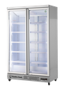 Refrigerador de begudes gran - Refredador per a quiosc - Supermercat - LED - platejat - GD1050