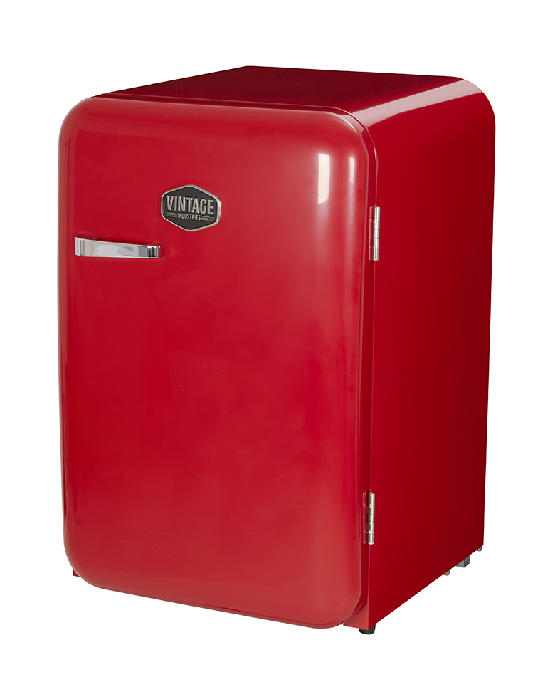[427001] Frigorífico Retro Kingston Rojo - Estilo Años 50 - VIRC160