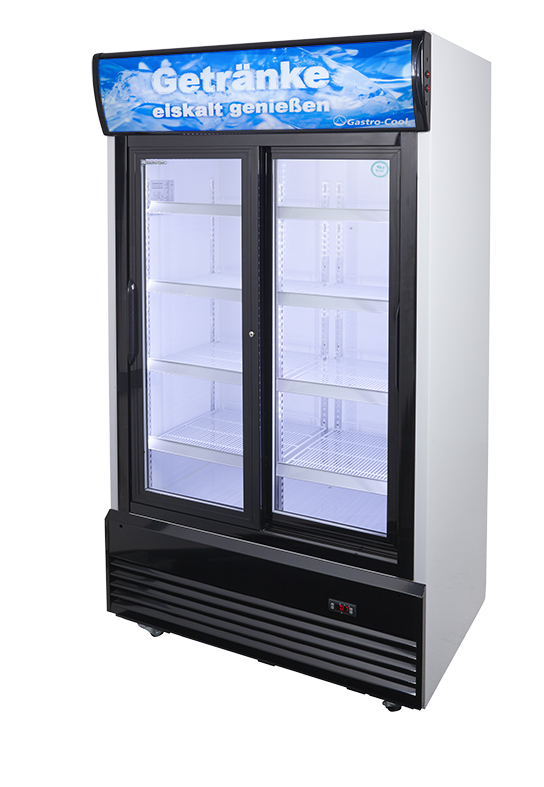 [126603] Nevera Expositora Doble Puerta Batiente 800L - GCDC800