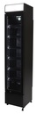 Nevera Expositora Estrecha Slim 150L, Negro - GCDC130