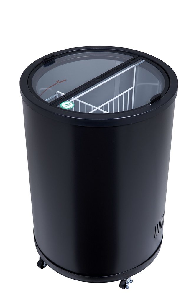 [534200] Congelador redondo para helado y publicidad - POS - supermercado - GCPF80