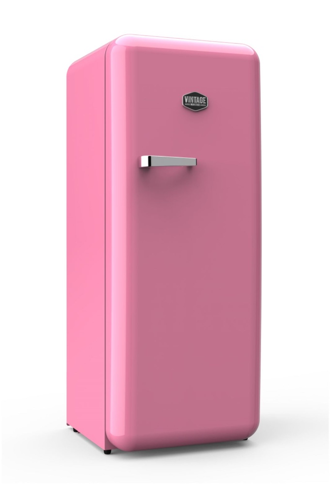 [424020] Frigorífico Combi Retro - Rosa chicle Vintage - RC330