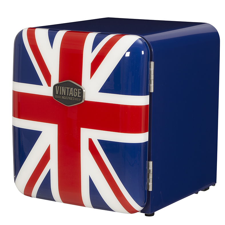 [428002] Nevera Mini Retro Union Jack - Diseño Bandera UK - VIRC60