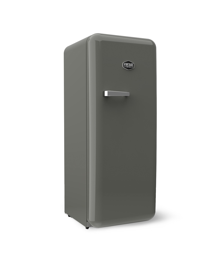 [424026] Frigorífico Combi Retro - Gris Acero Industrial - RC330